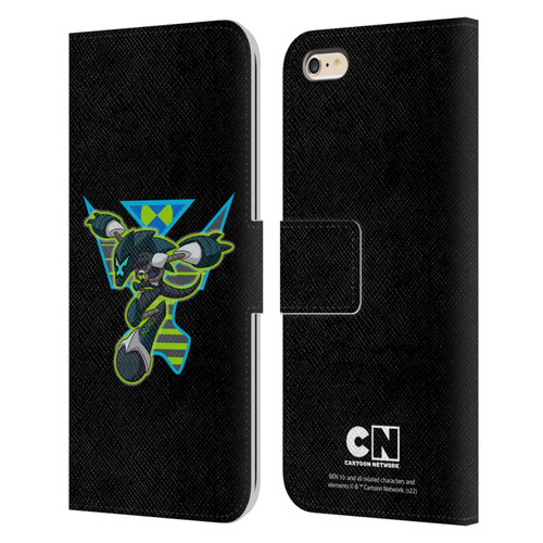 Ben 10: Animated Series Graphics Alien Leather Book Wallet Case Cover For Apple iPhone 6 Plus / iPhone 6s Plus