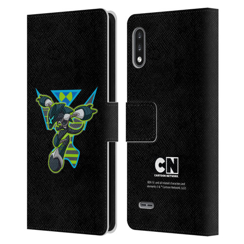 Ben 10: Animated Series Graphics Alien Leather Book Wallet Case Cover For LG K22