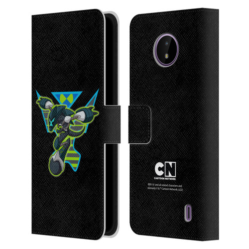 Ben 10: Animated Series Graphics Alien Leather Book Wallet Case Cover For Nokia C10 / C20