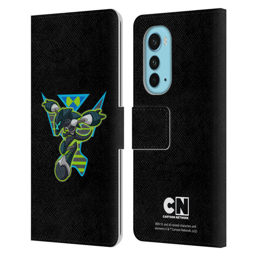 Ben 10: Animated Series Graphics Alien Leather Book Wallet Case Cover For Motorola Edge (2022)