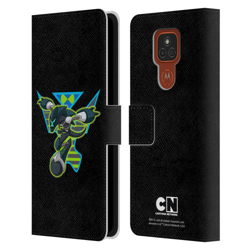 Ben 10: Animated Series Graphics Alien Leather Book Wallet Case Cover For Motorola Moto E7 Plus