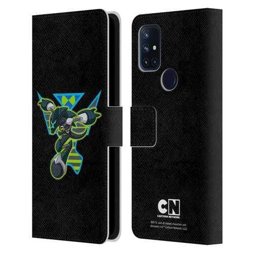 Ben 10: Animated Series Graphics Alien Leather Book Wallet Case Cover For OnePlus Nord N10 5G