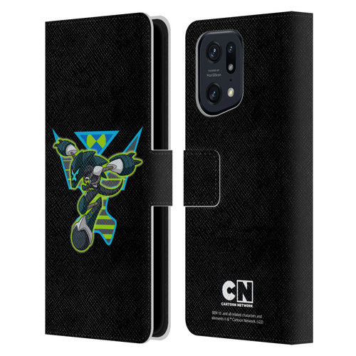 Ben 10: Animated Series Graphics Alien Leather Book Wallet Case Cover For OPPO Find X5 Pro