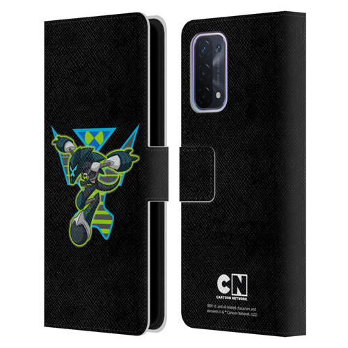 Ben 10: Animated Series Graphics Alien Leather Book Wallet Case Cover For OPPO A54 5G