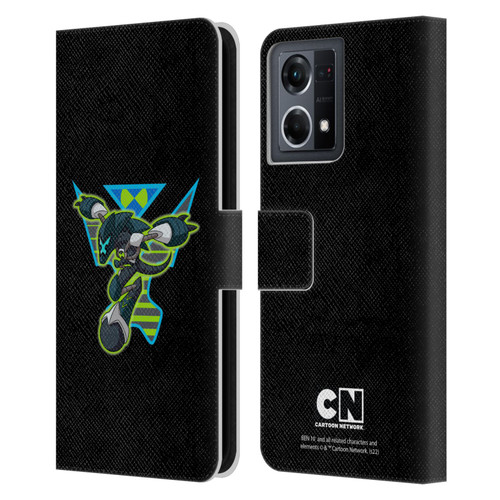 Ben 10: Animated Series Graphics Alien Leather Book Wallet Case Cover For OPPO Reno8 4G