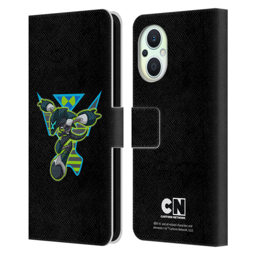 Ben 10: Animated Series Graphics Alien Leather Book Wallet Case Cover For OPPO Reno8 Lite