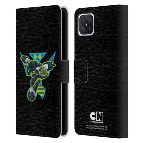 Ben 10: Animated Series Graphics Alien Leather Book Wallet Case Cover For OPPO Reno4 Z 5G