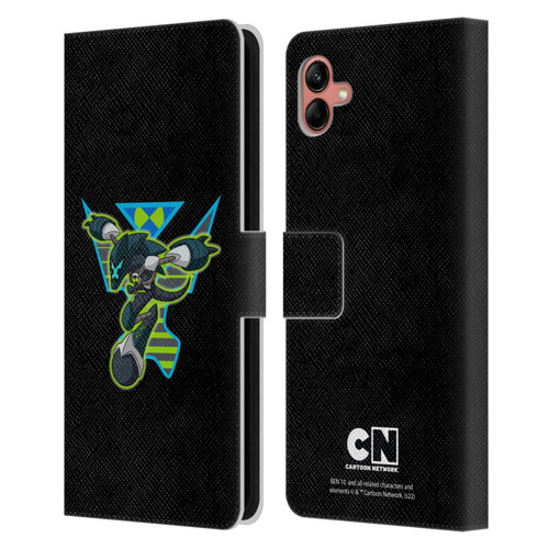 Ben 10: Animated Series Graphics Alien Leather Book Wallet Case Cover For Samsung Galaxy A04 (2022)