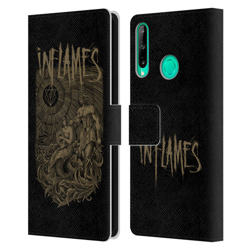 In Flames Metal Grunge Adventures Leather Book Wallet Case Cover For Huawei P40 lite E