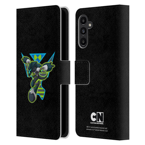 Ben 10: Animated Series Graphics Alien Leather Book Wallet Case Cover For Samsung Galaxy A13 5G (2021)
