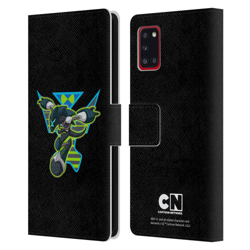 Ben 10: Animated Series Graphics Alien Leather Book Wallet Case Cover For Samsung Galaxy A31 (2020)