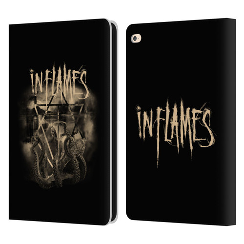 In Flames Metal Grunge Octoflames Leather Book Wallet Case Cover For Apple iPad Air 2 (2014)