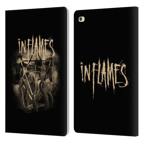 In Flames Metal Grunge Octoflames Leather Book Wallet Case Cover For Apple iPad mini 4