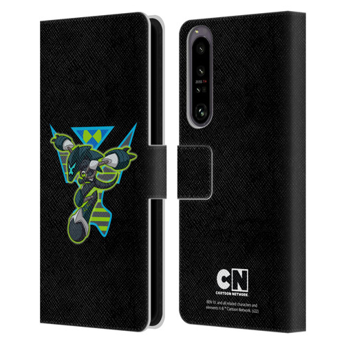 Ben 10: Animated Series Graphics Alien Leather Book Wallet Case Cover For Sony Xperia 1 IV