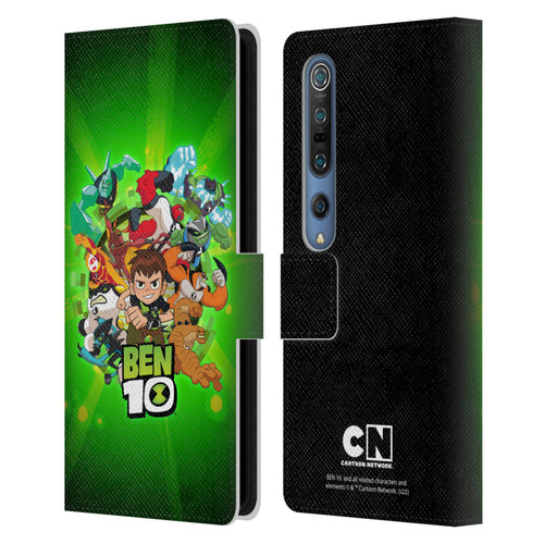Ben 10: Animated Series Graphics Character Art Leather Book Wallet Case Cover For Xiaomi Mi 10 5G / Mi 10 Pro 5G