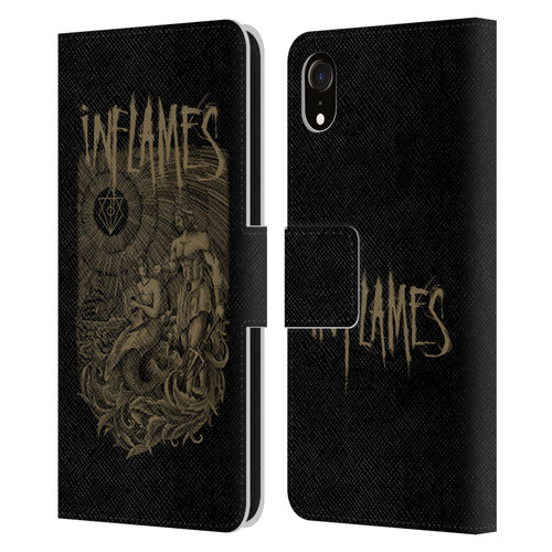 In Flames Metal Grunge Adventures Leather Book Wallet Case Cover For Apple iPhone XR