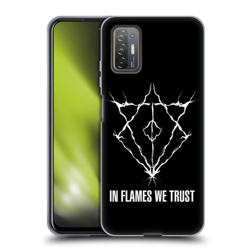 In Flames Metal Grunge Jesterhead Logo Soft Gel Case for HTC Desire 21 Pro 5G