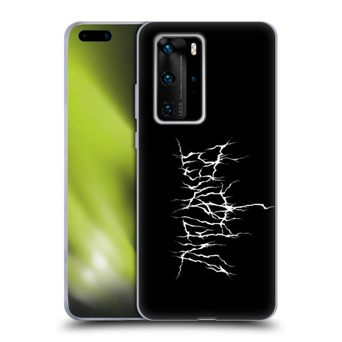 In Flames Metal Grunge Metal Logo Soft Gel Case for Huawei P40 Pro / P40 Pro Plus 5G