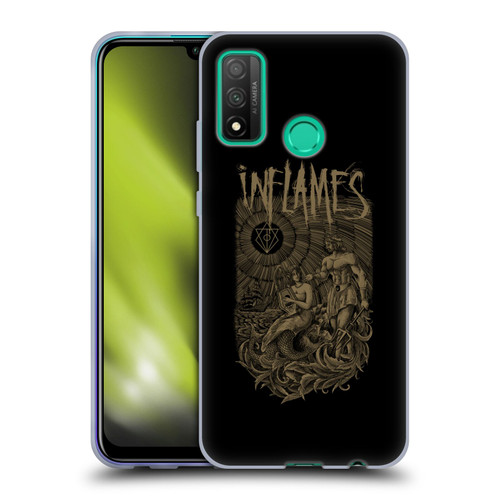 In Flames Metal Grunge Adventures Soft Gel Case for Huawei P Smart (2020)