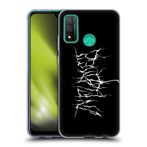 In Flames Metal Grunge Metal Logo Soft Gel Case for Huawei P Smart (2020)