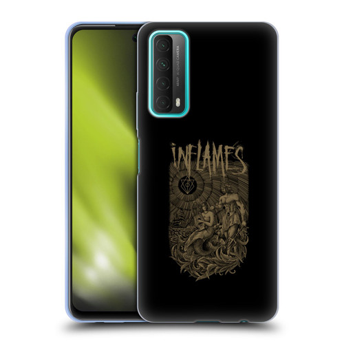 In Flames Metal Grunge Adventures Soft Gel Case for Huawei P Smart (2021)