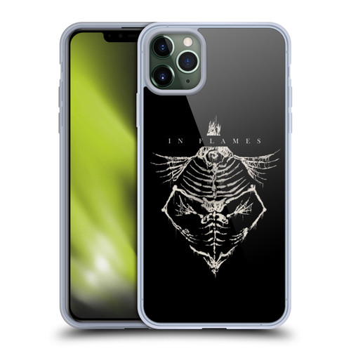 In Flames Metal Grunge Jesterhead Bones Soft Gel Case for Apple iPhone 11 Pro Max