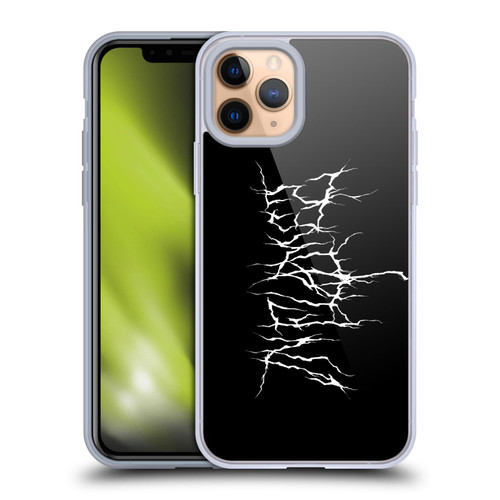 In Flames Metal Grunge Metal Logo Soft Gel Case for Apple iPhone 11 Pro