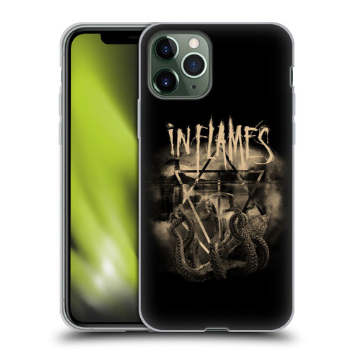 In Flames Metal Grunge Octoflames Soft Gel Case for Apple iPhone 11 Pro