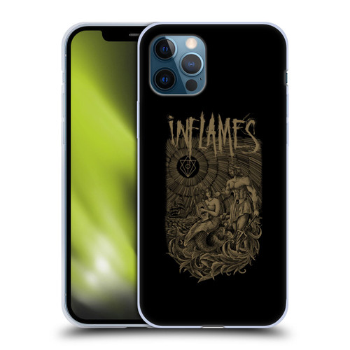 In Flames Metal Grunge Adventures Soft Gel Case for Apple iPhone 12 / iPhone 12 Pro