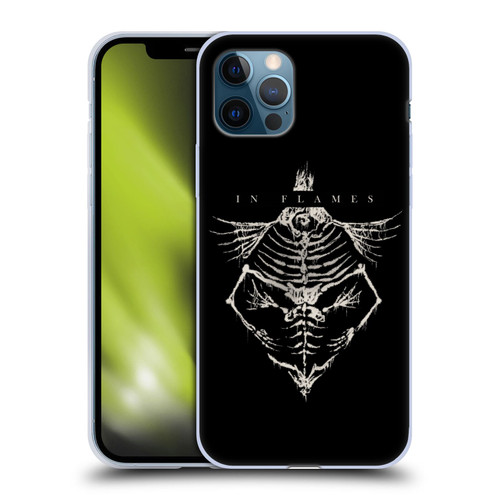 In Flames Metal Grunge Jesterhead Bones Soft Gel Case for Apple iPhone 12 / iPhone 12 Pro
