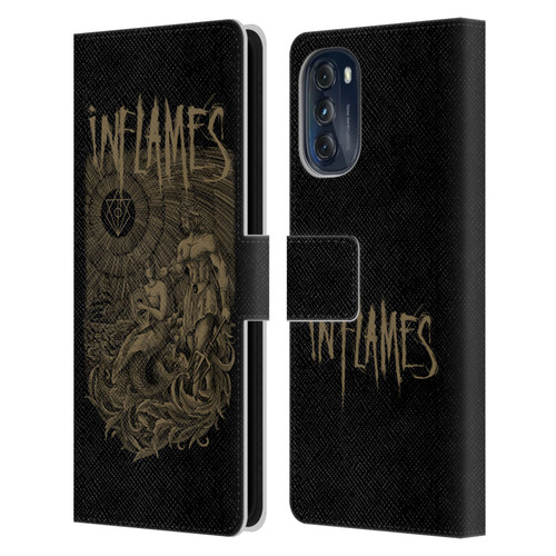 In Flames Metal Grunge Adventures Leather Book Wallet Case Cover For Motorola Moto G (2022)