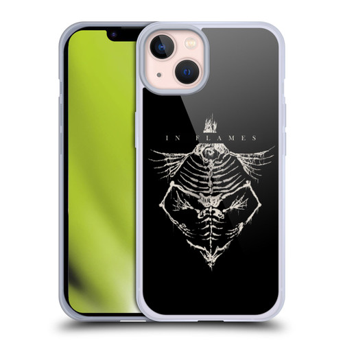 In Flames Metal Grunge Jesterhead Bones Soft Gel Case for Apple iPhone 13