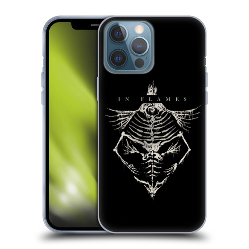 In Flames Metal Grunge Jesterhead Bones Soft Gel Case for Apple iPhone 13 Pro Max