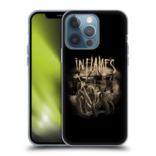 In Flames Metal Grunge Octoflames Soft Gel Case for Apple iPhone 13 Pro