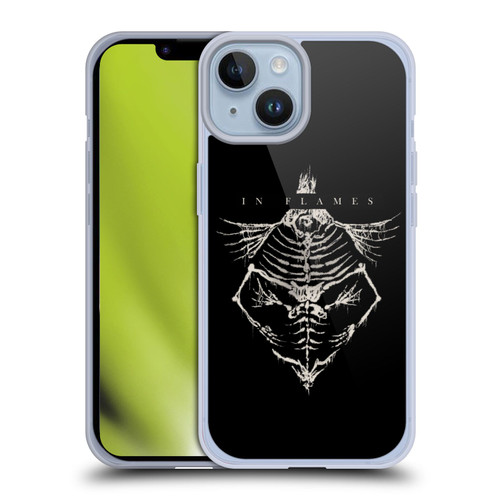 In Flames Metal Grunge Jesterhead Bones Soft Gel Case for Apple iPhone 14
