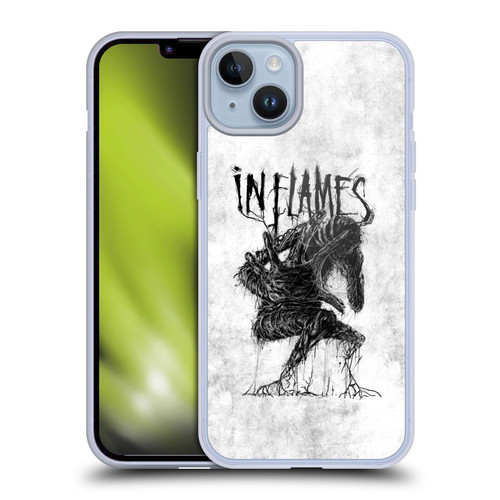 In Flames Metal Grunge Big Creature Soft Gel Case for Apple iPhone 14 Plus