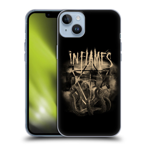 In Flames Metal Grunge Octoflames Soft Gel Case for Apple iPhone 14 Plus