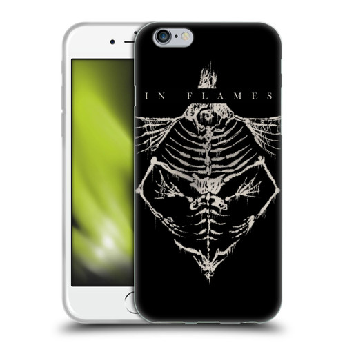 In Flames Metal Grunge Jesterhead Bones Soft Gel Case for Apple iPhone 6 / iPhone 6s