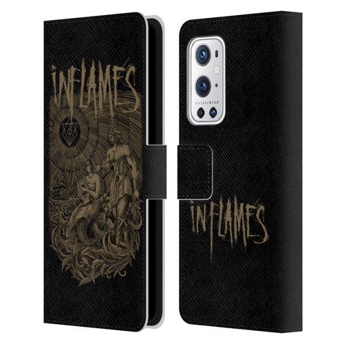 In Flames Metal Grunge Adventures Leather Book Wallet Case Cover For OnePlus 9 Pro