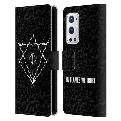 In Flames Metal Grunge Jesterhead Logo Leather Book Wallet Case Cover For OnePlus 9 Pro