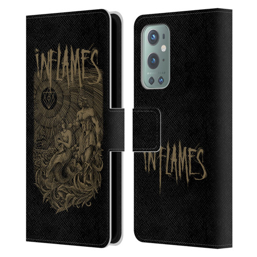 In Flames Metal Grunge Adventures Leather Book Wallet Case Cover For OnePlus 9