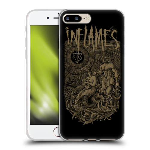 In Flames Metal Grunge Adventures Soft Gel Case for Apple iPhone 7 Plus / iPhone 8 Plus