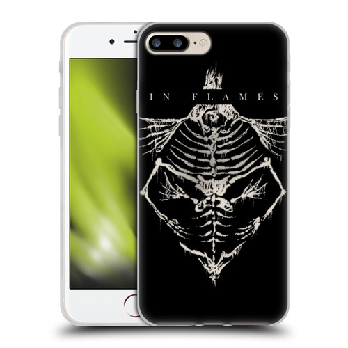 In Flames Metal Grunge Jesterhead Bones Soft Gel Case for Apple iPhone 7 Plus / iPhone 8 Plus
