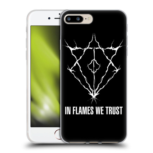 In Flames Metal Grunge Jesterhead Logo Soft Gel Case for Apple iPhone 7 Plus / iPhone 8 Plus