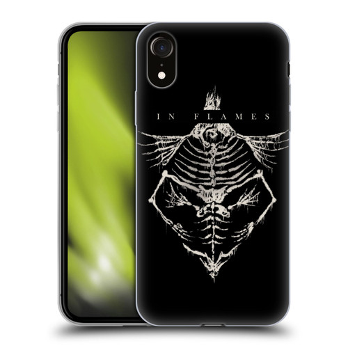 In Flames Metal Grunge Jesterhead Bones Soft Gel Case for Apple iPhone XR