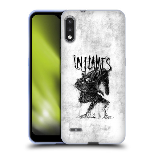 In Flames Metal Grunge Big Creature Soft Gel Case for LG K22