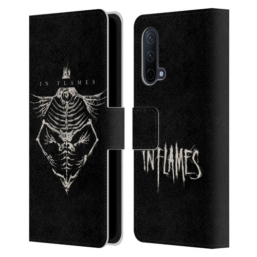 In Flames Metal Grunge Jesterhead Bones Leather Book Wallet Case Cover For OnePlus Nord CE 5G