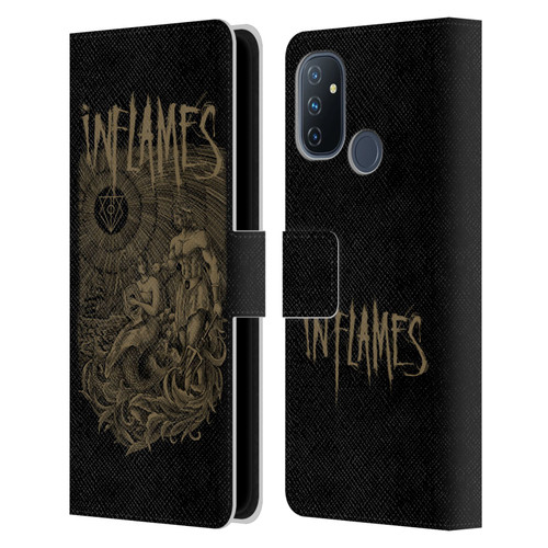 In Flames Metal Grunge Adventures Leather Book Wallet Case Cover For OnePlus Nord N100