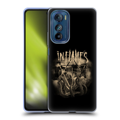 In Flames Metal Grunge Octoflames Soft Gel Case for Motorola Edge 30