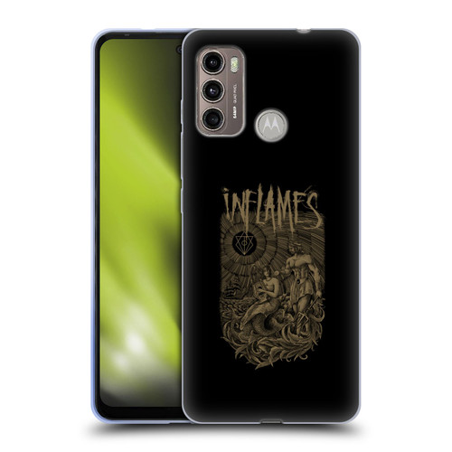 In Flames Metal Grunge Adventures Soft Gel Case for Motorola Moto G60 / Moto G40 Fusion